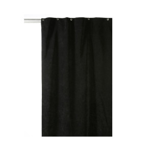 Rideau noir hauteur 2.8 m - largeur 1,4 m