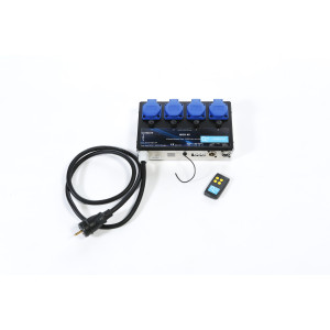 Gradateur 4 circuits avec télécommande