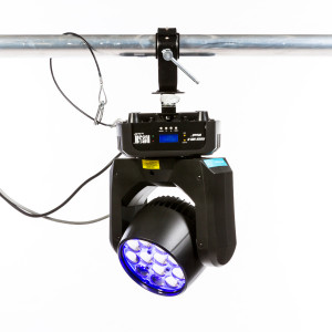 Lot de 4 projecteurs LED RGBW - RUSH MH6