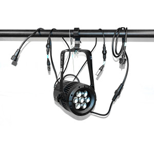 Lot de 8 projecteurs LED IP RGBW-SuperKolor