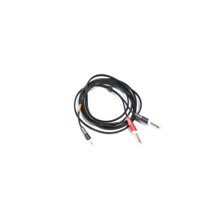 Raccord 1Mini Jack 3,5 / 2 Jack 6,35 - 3 m