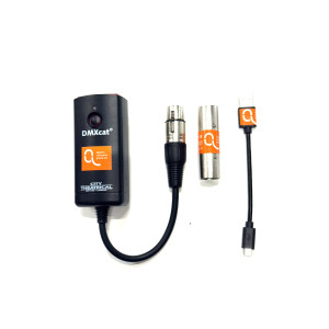 DMXCat (Contrôleur/Analyseur/Testeur DMX)