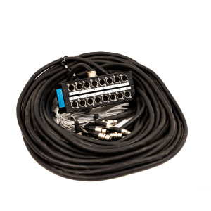 Multipaire XLR 40 m - 16 sorties