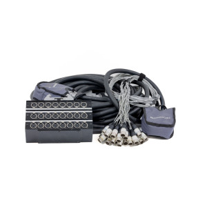 Multipaire XLR 15 m - 24 entrées