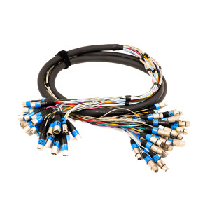 Multipaire XLR 3m - 32 entrées