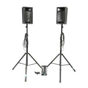 Ensemble de sonorisation 2 x 150 W
