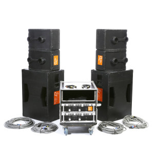 Ensemble Bose 4 x 802 + 2 x 302 avec amplis