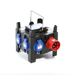 Coffret P17 32A vers 6 PC 16A