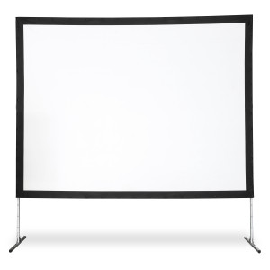 Ecran 229 cm x 305 cm - toile blanche