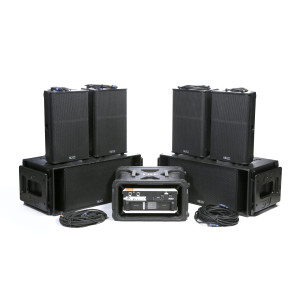 Ensemble Nexo 4 x PS15R2 + 2 caissons RS15